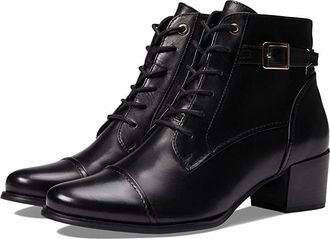 Spring Step Buckleup Womens Boots Black : EU 41 (US Womens 9.5-10) M, Leather