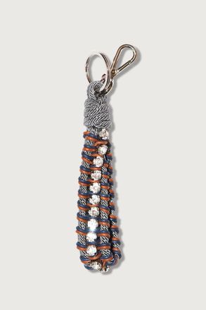 My Bob Womens Rhinestones Key Ring In Blues