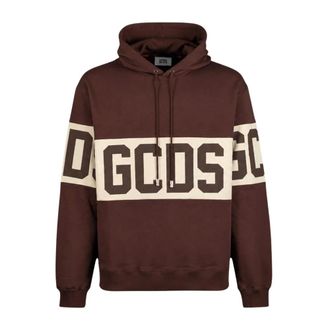 GCDS Gcds, Hoodies & sweatvesten, Heren, Bruin, XS, Hoodies