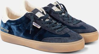 Golden Goose Sneakers Soul Star in velluto e suede