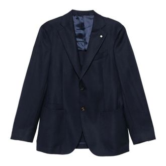 Luigi Bianchi Mantova 04C Giacca - - Jackets - Uomo - Blu - M