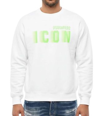 Dsquared2 White Crew Neck Sweatshirt