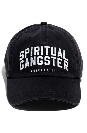 Spiritual Gangster University Baseball Cap in Black at Nordstrom