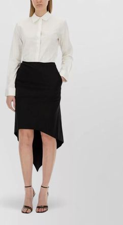Helmut Lang cotton fitted shirt dress