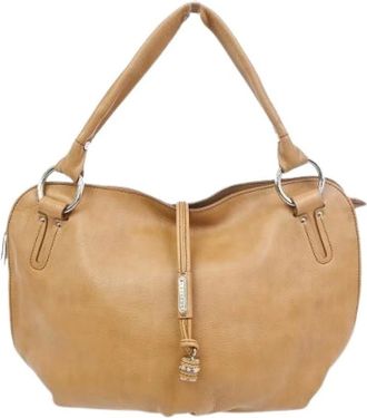 Celine Pre-owned Shoulder Bags, female, Brown, Size: ONE SIZE Pre-owned Bittersweet Leather Shoulder Bag