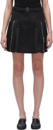 3.1 Phillip Lim Utility Double Zip Belted Mini Skirt