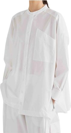 Meimeij Mujer, Blusas y Camisas, Blanco, Talla: M