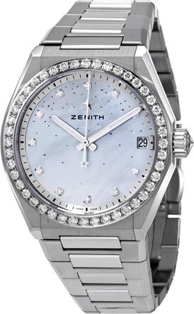 Zenith DEFY Midnight Automatic Diamond Ladies Watch 16.9200.670/03.MI001