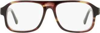 Moncler ML5198 Rectangular Eyeglasses - Brown