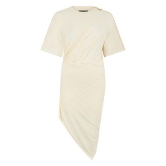 MUGLER Asymmetric Dress - female - Mugler - Party Dresses - White - S - Dresses