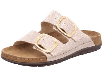 Rohde Womens Gold Mules, gold, 7 UK