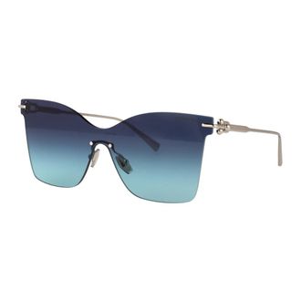 Tiffany & Co. Stijlvolle zonnebril met model 0Tf 3103K - Dames - Zonnebrillen - Grijs - 43 MM - Accessoires