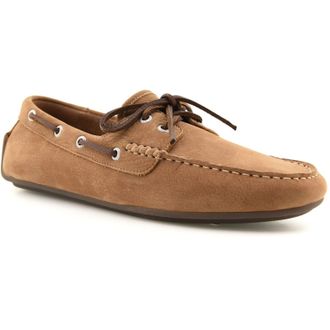 Sperry Top-Sider Orland 2-Eye Driver Leather Mens Tan Boat Shoes - Size UK 12