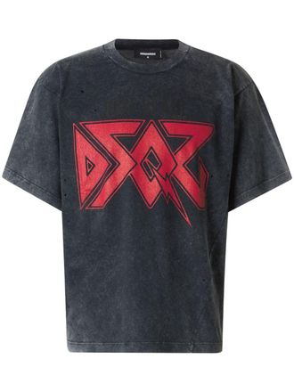 Dsquared2 Iron T-shirt - Grijs