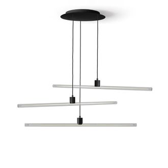 Daylight Italia L&aacute;mpara de techo con roset&oacute;n negro