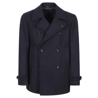 Tagliatore Abrigo Monaco - Coats - Hombre - Azul - 2XL