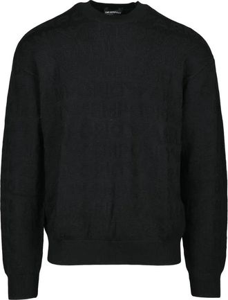 Emporio Armani Sweater Virgin Wool - Black