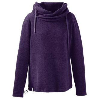 Mufflon Kusa Wollpullover f&uuml;r Damen | blau