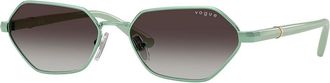 Vogue Eyewear VO4349S 52158G Womens Sunglasses Green Size 54