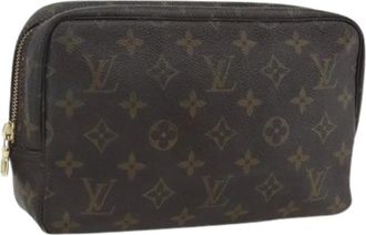 Louis Vuitton Pre-owned Clutches, female, Brown, Size: ONE SIZE Pre-owned Vintage Clutch