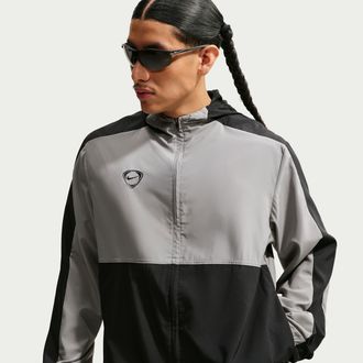 Nike Mens Strike Dri-FIT Soccer Woven Track Jacket in Grey | IQ7341-002