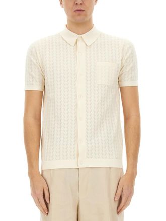 Dolce & Gabbana Off White Regular Shirt