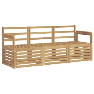 vidaXL Juegos De Sof&aacute;s Madera De Acacia S&oacute;lida Vidaxl