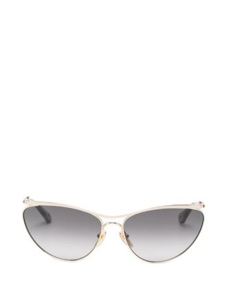 Chlo&eacute; Golden Cat Eye Sunglasses