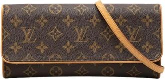 Louis Vuitton Pre-owned Pochette Twin GM - Dames - Vintage Schoudertas - Bruin - ONE Size - Vintage
