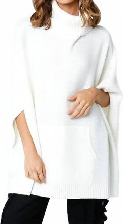Olivaceous Emily Sweater In Off White