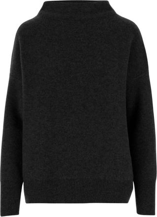 Vince Cashmere Crew Neck Jumper - female - Vince - Cashmere Knitwear - Black - XL - Knitwear