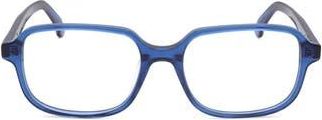 Retro Superfuture 53mm Round Reading Glasses in Blue at Nordstrom Rack
