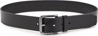 BOSS Boss Joris Leather Belt - Black - 85 (XS)