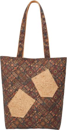 Generic Printed Cork Shoulder Bag for Women Vintage Crossbody Handbag Hobo Satchel Purse Tote Bohemian Commuter Shopping Bag, 1