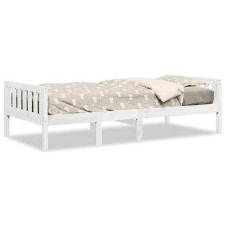 Berkfield Home Childrens Bed without Mattress White 80x200 cm Solid Wood Pine