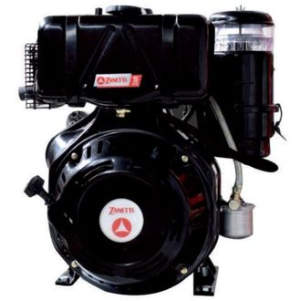 Zanetti Motor Diesel Completo Zanetti S510b3e 510 Cc Eje C&oacute;nico 30 Arranque El&eacute;ctrico