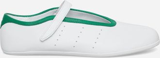 adidas Women s Stan Smith Lo Ballet Shoes Cloud White / Green