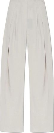 Iro Sonja Broeken - Dames - Wijde Broeken - Grijs - L - Polyester - Broeken