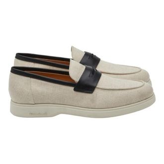 Ferragamo Gancini Ornament Deconstructed Loafers, Size 9 E