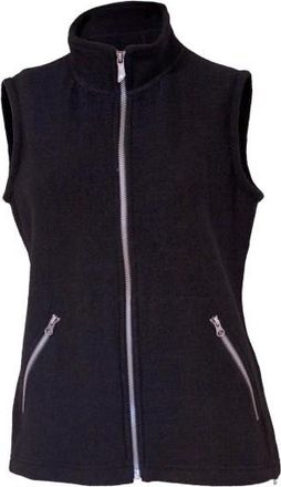 Ivanhoe of Sweden Flora Vest Merinogilet f&uuml;r Damen | schwarz