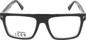 Dsquared2 Zonnebrillen dsquared2 icon 0012 7 C5 zwart kristal /18/145