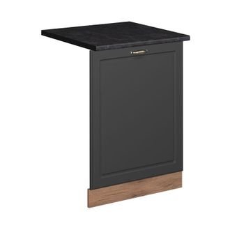 Vicco Panel Frontal Del Lavavajillas Fame-line, Antracita-oro Landhaus, 60 Cm, Et Antracita Vicco