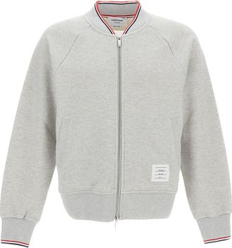 Thom Browne Structured Grey Jacket with Classic Silhouette