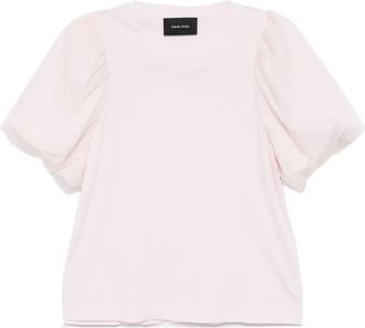 Simone Rocha T-shirt in cotone - Rosa