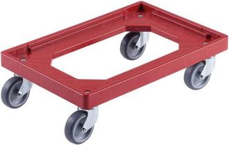 OEM Carro De Transporte Para Contenedor Europeo De 60x40, Rojo