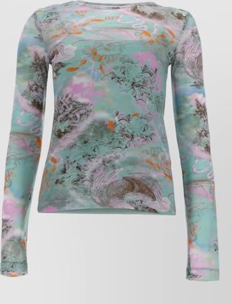 Off-white sleeveless knitted top