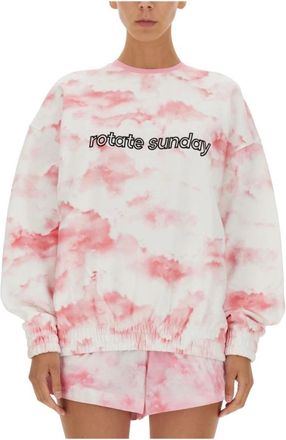 Rotate Rotate Birger Christensen, Hoodies & sweatvesten, Dames, Roze, S, Sweatshirts