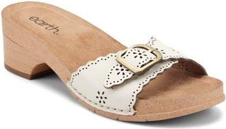 Earth HAISLY Slide Sandal in Ivory at Nordstrom, Size 8.5