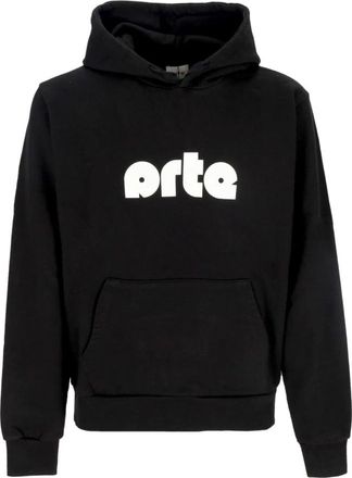 Arte Heren, Sweatshirts & Hoodies, Zwart, Maat: XL Katoen