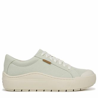 Dr. Scholls Womens Time Off Platform Slip On Fashion Sneaker In Olive Ripstop